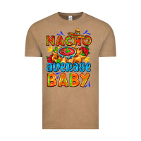 Vintage Coffee nacho average baby with nacho 2 Vintage Tee - AdoDesignShop