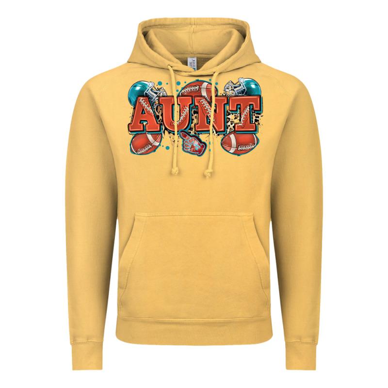 Aunt American Football Vintage Hoodie by Zillion Design Studio | Teevron