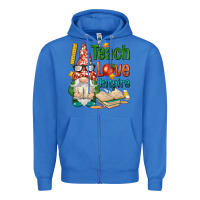True Royal gnome teach love inspire Zipper Hoodie - NancyCooperArtShop