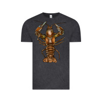 Vintage Black crawfish Vintage Tee - FaDigitalArtStudio