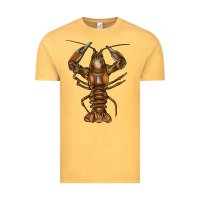 Vintage Mustard crawfish Vintage Tee - FaDigitalArtStudio