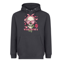 Smoke valentine's day skull Heavyweight Hoodie - MaliasSmallBusiness