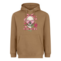 Toasted Coconut valentine's day skull Heavyweight Hoodie - MaliasSmallBusiness