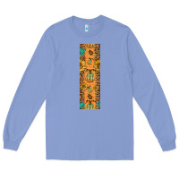 Colony Blue pumpkin fall Long Sleeve Tee - BundleAndBundleShop