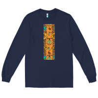 Navy pumpkin fall Long Sleeve Tee - BundleAndBundleShop
