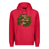 Cardinal camouflage glitter patch Premium Hoodie - AdoDesignShop