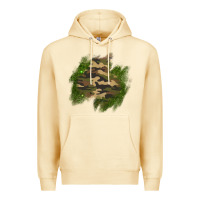 Pina Colada camouflage glitter patch Premium Hoodie - AdoDesignShop