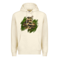 Sandshell camouflage glitter patch Premium Hoodie - AdoDesignShop