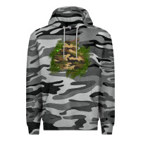 Slate Camo camouflage glitter patch Premium Hoodie - AdoDesignShop