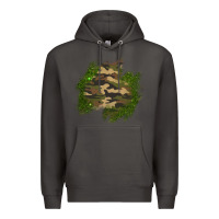 Smoke camouflage glitter patch Premium Hoodie - AdoDesignShop