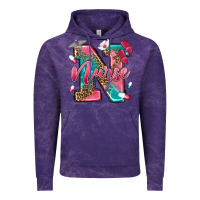 Cloud Purple western nurse Vintage Hoodie - texasbilliewilder