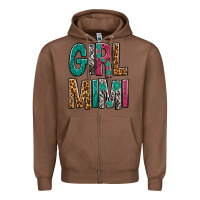 Chestnut girl mimi Zipper Hoodie - NancyCooperArtShop