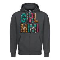 Smoke girl mimi Zipper Hoodie - NancyCooperArtShop