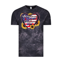 Cloud Black American heart southern soul Vintage Tee - CowGirlArtShop