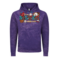 Cloud Purple sister baseball Vintage Hoodie - Zillion Design Studio