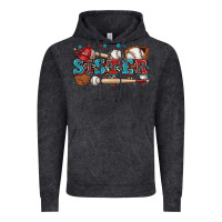 Vintage Black sister baseball Vintage Hoodie - Zillion Design Studio