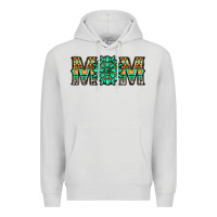 Dove Grey gemstone aztec mom Premium Hoodie - LillyAllenDesigns
