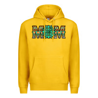 Lemon gemstone aztec mom Premium Hoodie - LillyAllenDesigns