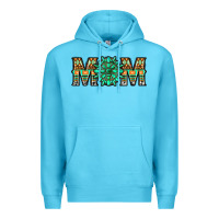 Ocean Blue gemstone aztec mom Premium Hoodie - LillyAllenDesigns