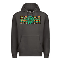 Smoke gemstone aztec mom Premium Hoodie - LillyAllenDesigns