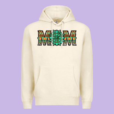 Gemstone Aztec Mom Premium Hoodie Designed By Lillyallendesigns