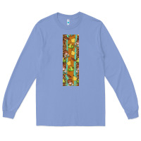Colony Blue pumpkin fall Long Sleeve Tee - BundleAndBundleShop
