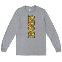 Heather Grey pumpkin fall Long Sleeve Tee - BundleAndBundleShop