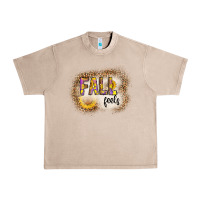 French Oak fall feels Urban Heavy Tee - CowhideDigitalArt