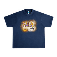 Navy fall feels Urban Heavy Tee - CowhideDigitalArt
