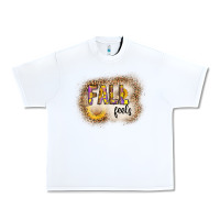 White fall feels Urban Heavy Tee - CowhideDigitalArt