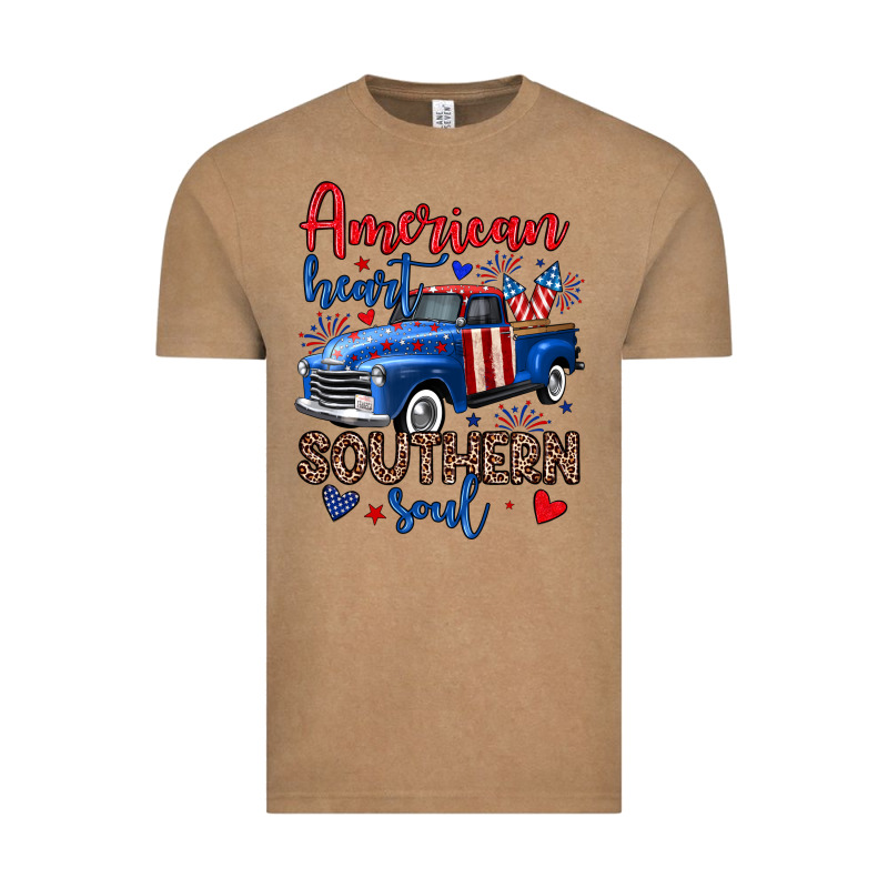 American Heart Southern Soul Truck Vintage Tee by Neo Western | Teevron