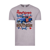 Vintage Zinc American heart southern soul truck Vintage Tee - Neo Western