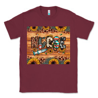 Burgundy nurse Classic Tee - JahusDesignShop