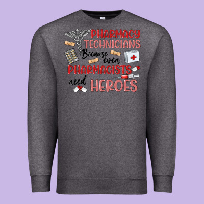 Pharmacy Technicians Premium Sweatshirt Designed By Maliassmallbusiness