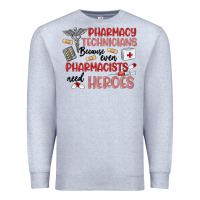 Heather Grey pharmacy technicians Premium Sweatshirt - MaliasSmallBusiness