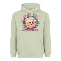 Matcha dont go bacon my heart Heavyweight Hoodie - MaliasSmallBusiness