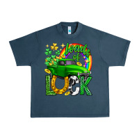 Midnight Navy Loads of luck truck st. patricks day Urban Heavy Tee - Neo Western