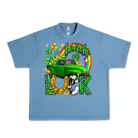 Pebble Blue Loads of luck truck st. patricks day Urban Heavy Tee - Neo Western