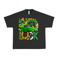 Pigment Black Loads of luck truck st. patricks day Urban Heavy Tee - Neo Western