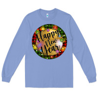 Colony Blue christmas happy new year Long Sleeve Tee - Artiststas