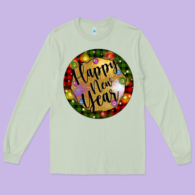 Christmas Happy New Year Long Sleeve Tee Designed By Artiststas