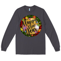Smoke christmas happy new year Long Sleeve Tee - Artiststas