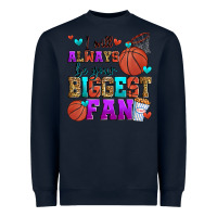Navy i will always be your biggest fan basketball Heavyweight Sweatshirt - Zillion Design Studio