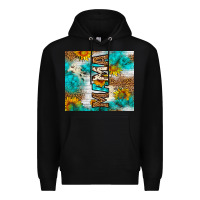 Black mama leopard sunflower Premium Hoodie - LillyAllenDesigns