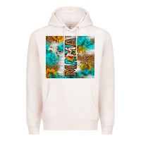 Pale Pink mama leopard sunflower Premium Hoodie - LillyAllenDesigns