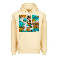 Pina Colada mama leopard sunflower Premium Hoodie - LillyAllenDesigns