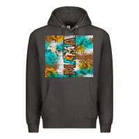Smoke mama leopard sunflower Premium Hoodie - LillyAllenDesigns