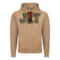 Vintage Coffee labrador retriever christmas joy Vintage Hoodie - RanaPortraitStore