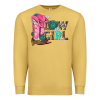 Antique Gold western cowgirl Premium Sweatshirt - NancyCooperArtShop