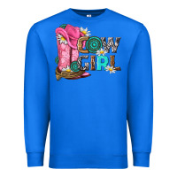 True Royal western cowgirl Premium Sweatshirt - NancyCooperArtShop